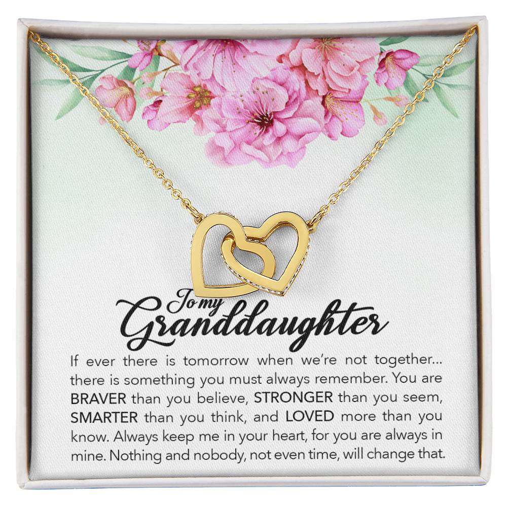 To My Granddaughter, Always Keep Me In Your Heart,