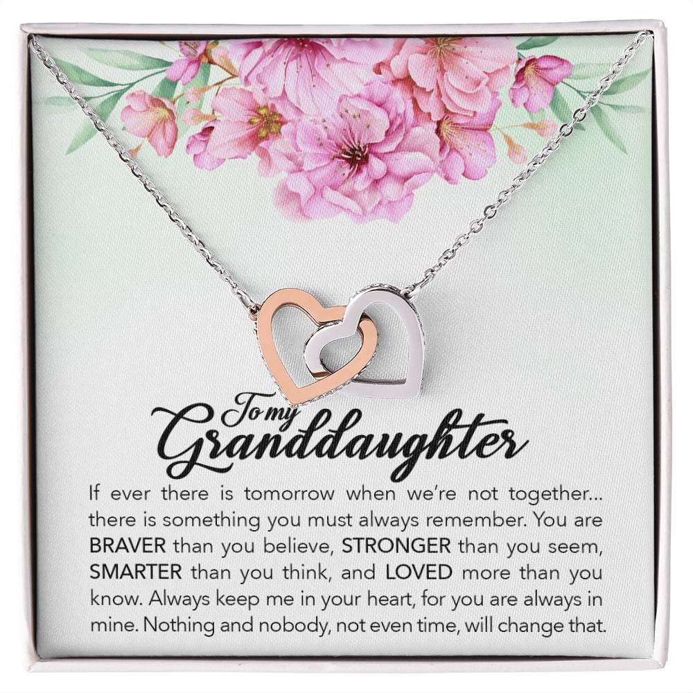 To My Granddaughter, Always Keep Me In Your Heart,