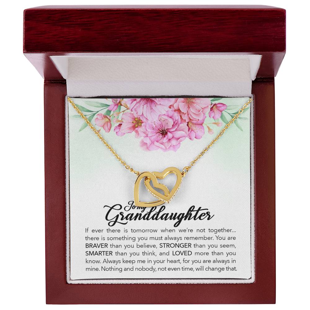To My Granddaughter, Always Keep Me In Your Heart,