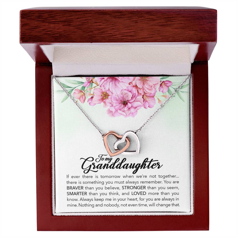 To My Granddaughter, Always Keep Me In Your Heart,