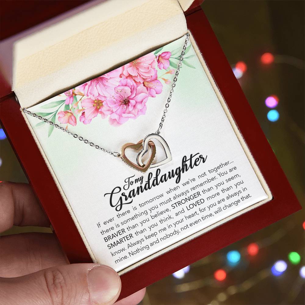 To My Granddaughter, Always Keep Me In Your Heart,