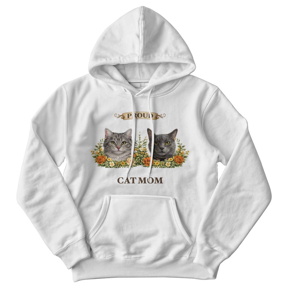 Proud Cat Mom Hoodie
