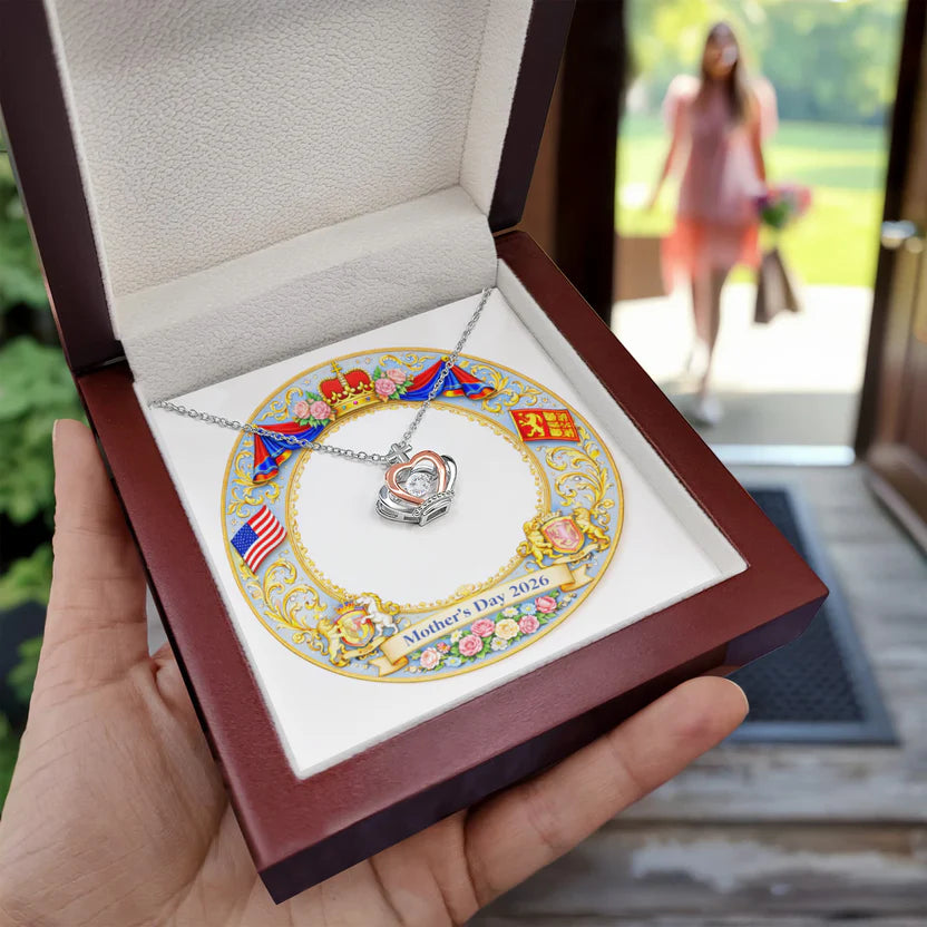 Mother's Day 2026 - Crown Pendant Necklace