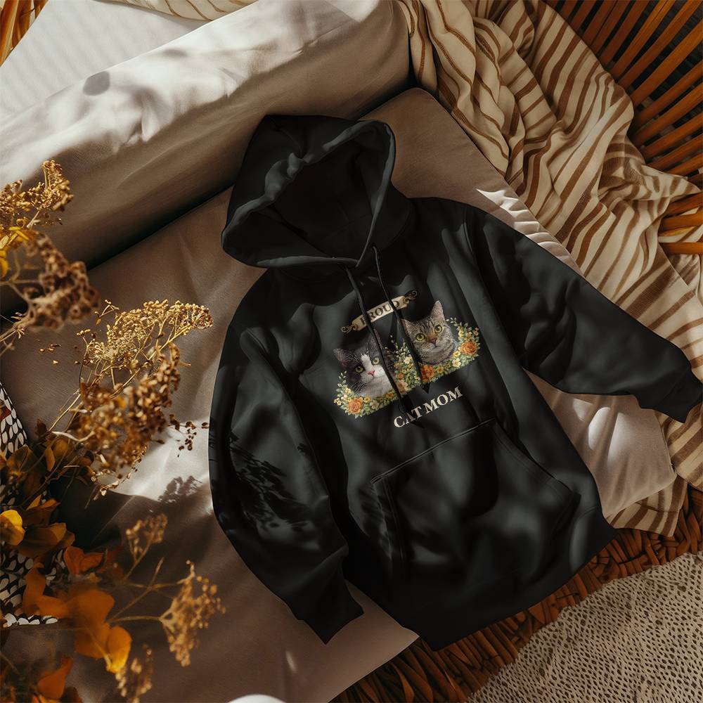 Proud Cat Mom Hoodie