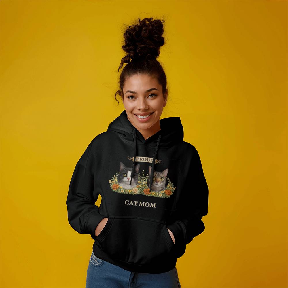Proud Cat Mom Hoodie