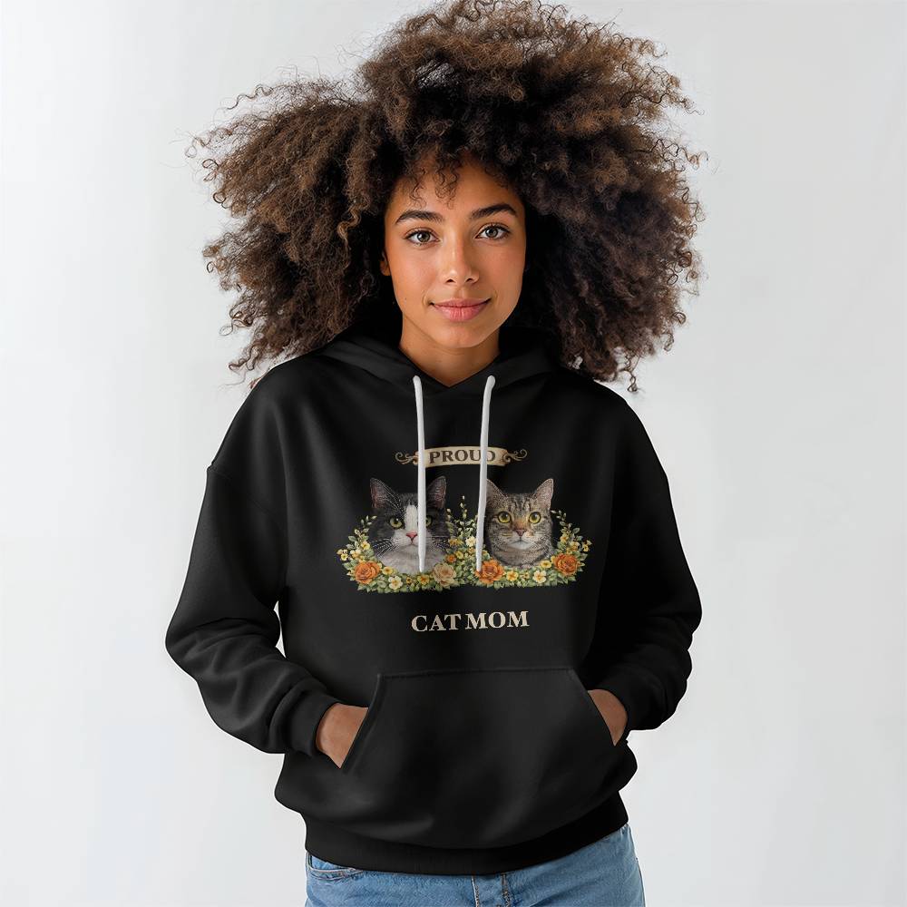 Proud Cat Mom Hoodie