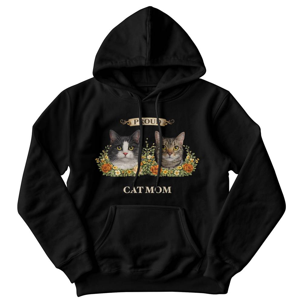 Proud Cat Mom Hoodie