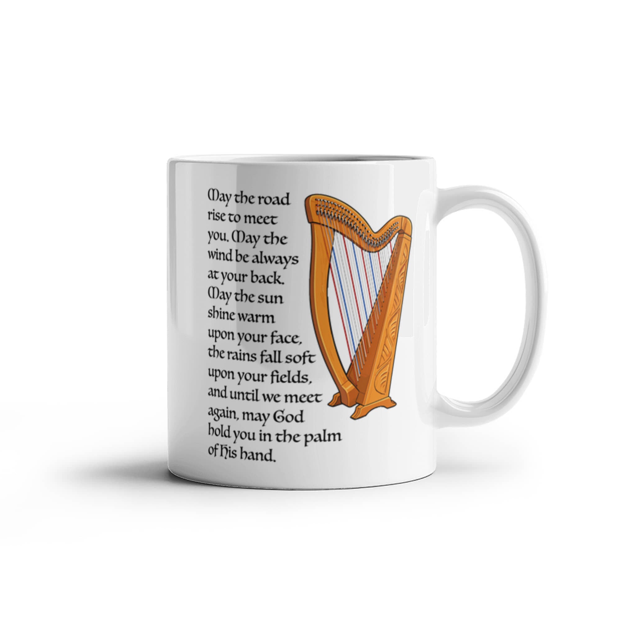 "May the road rise up to meet you. . . " - Mug (left)