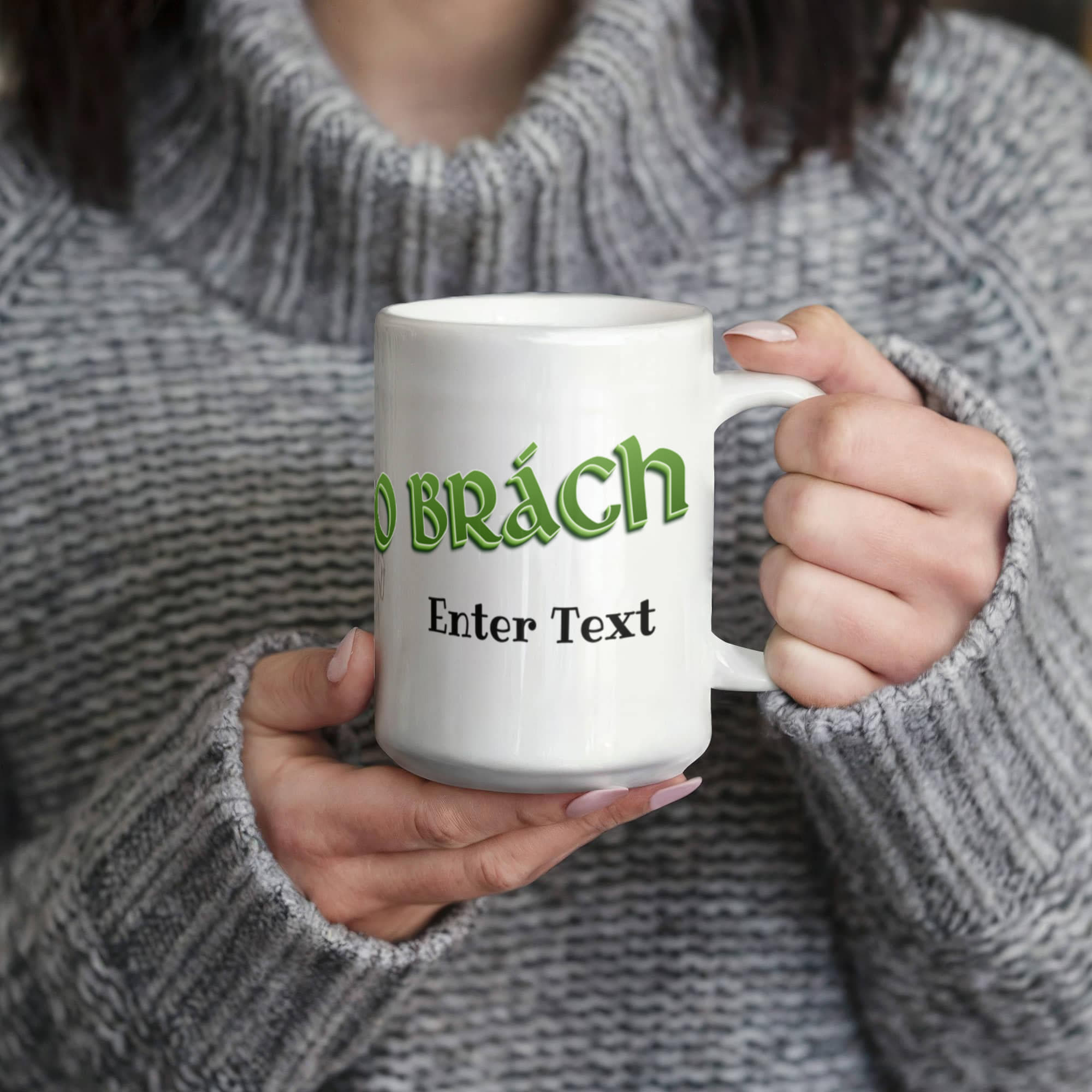 Éirinn go Brách - White Ceramic Mug