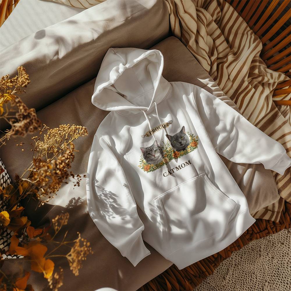 Proud Cat Mom Hoodie