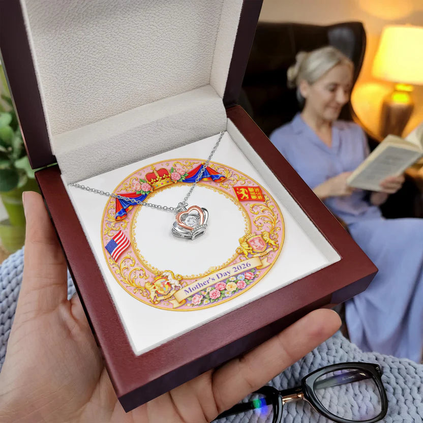 Mother's Day 2026 - Crown Pendant Necklace