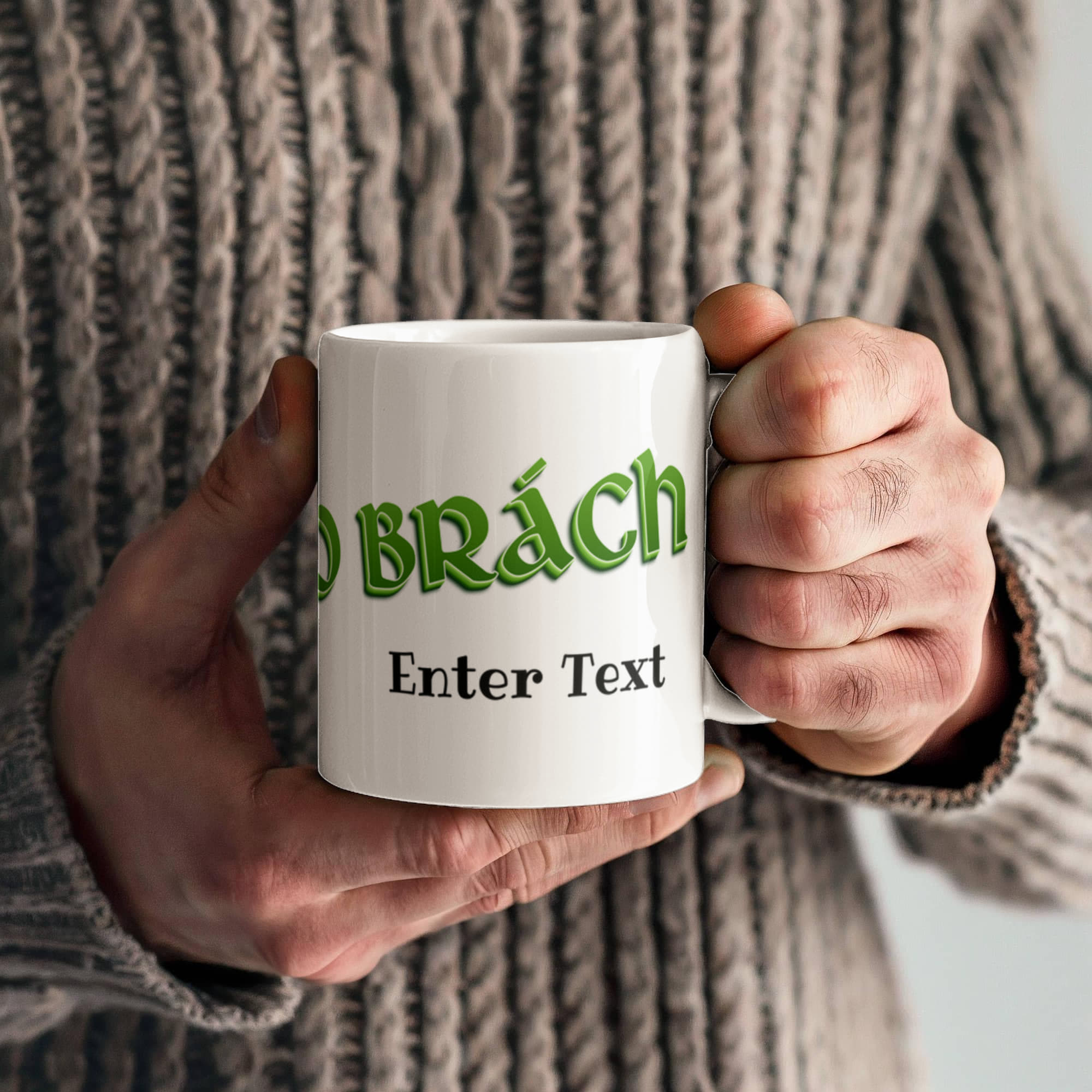 Éirinn go Brách - White Ceramic Mug