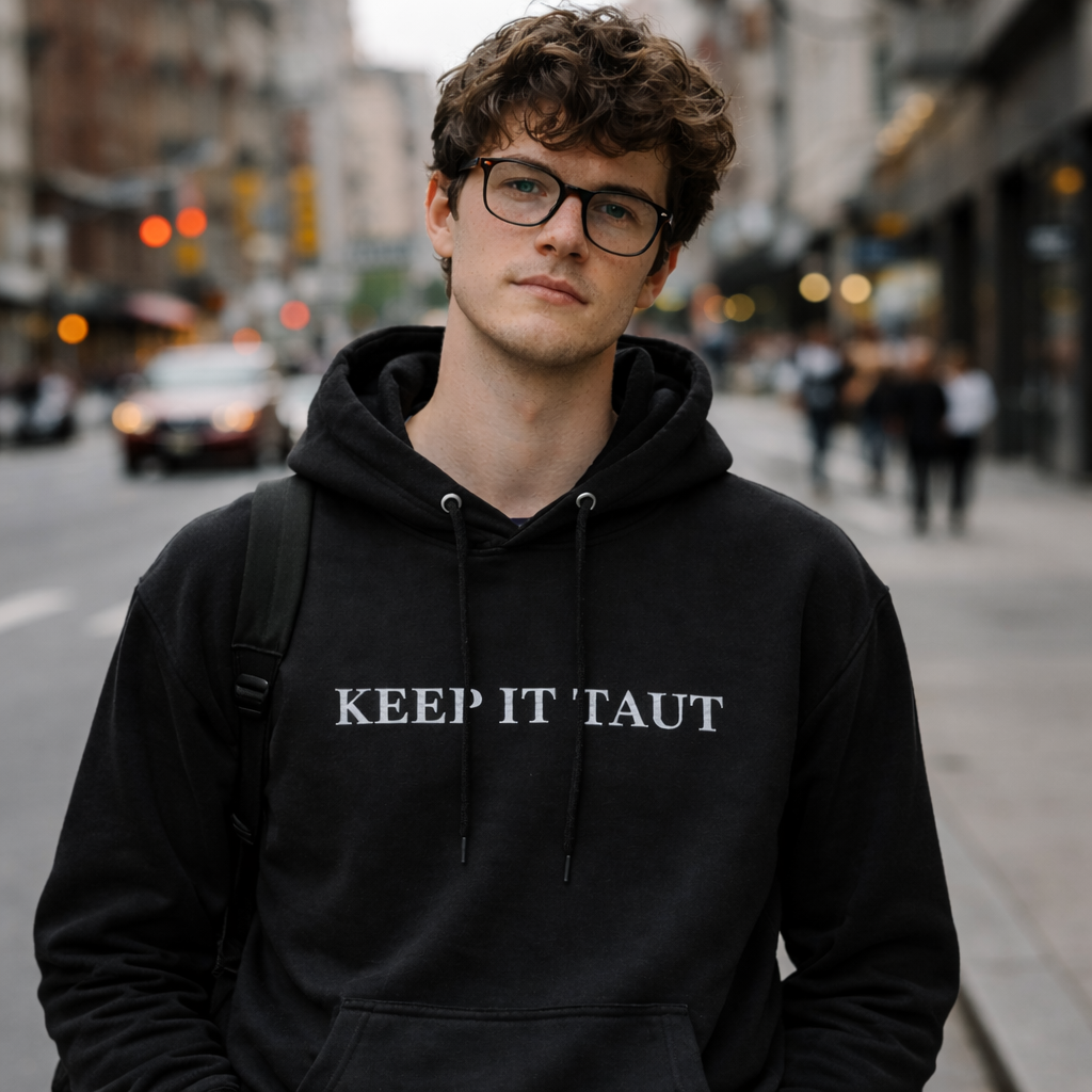 Keep It Taut Hoodie — Practical Outdoor Gear for Those Who Are Always Right