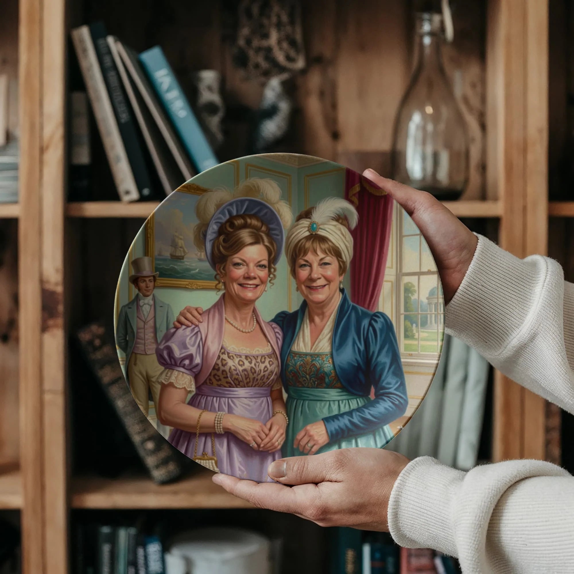Regency Era Group Portrait - 10” Plate