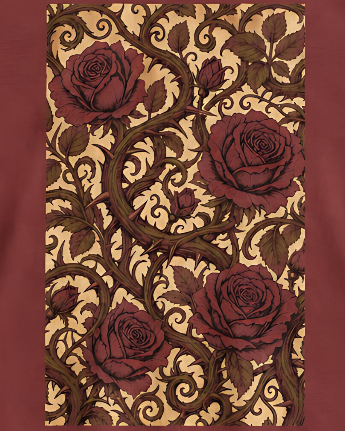Thorns & Roses Long Sleeve Tee | 100% Cotton Romantasy Shirt