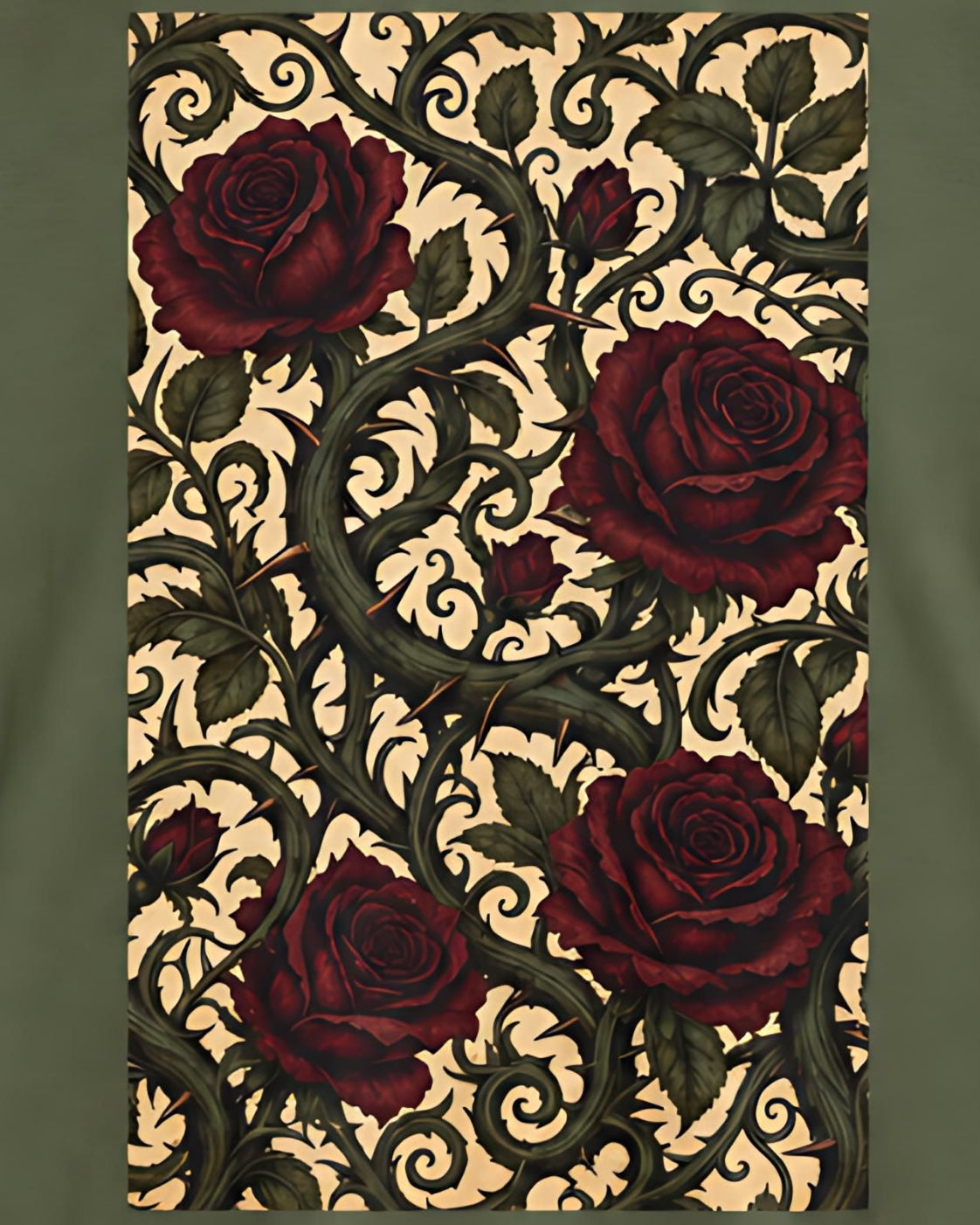 Thorns & Roses Long Sleeve Tee | 100% Cotton Romantasy Shirt