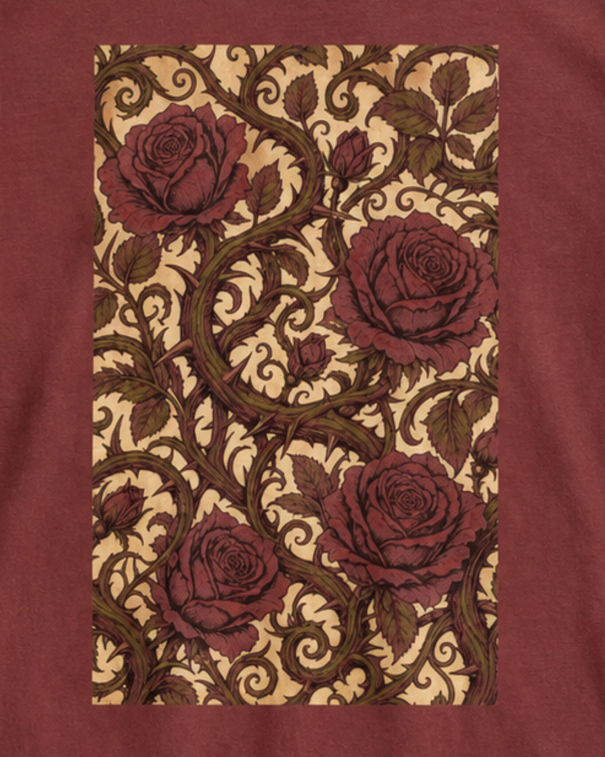 Thorns & Roses Long Sleeve Tee | 100% Cotton Romantasy Shirt