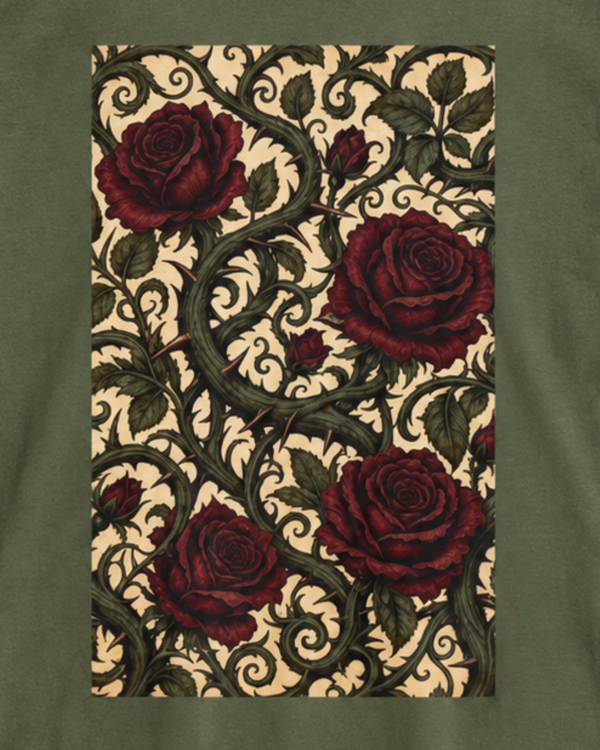 Thorns & Roses Long Sleeve Tee | 100% Cotton Romantasy Shirt
