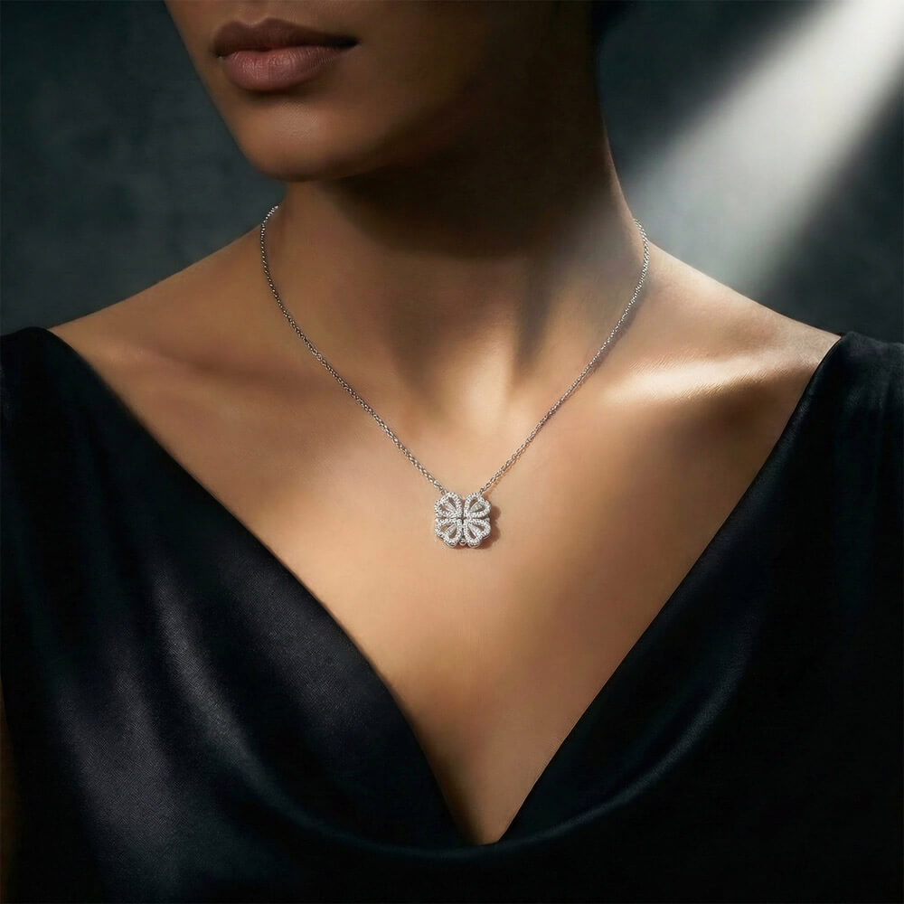 I Can Promise You Will Be Ready | Magnetic Hearts Necklace for Daughter