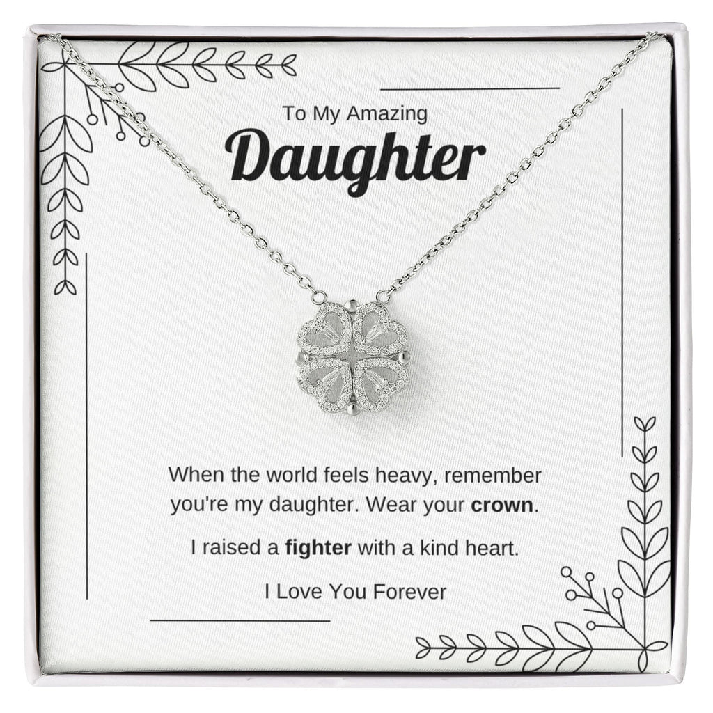 Wear Your Crown | Magnetic Hearts Necklace for Daughter