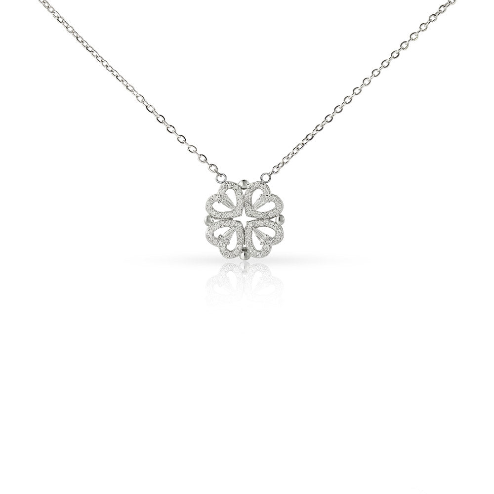 Wear Your Crown | Magnetic Hearts Necklace for Daughter