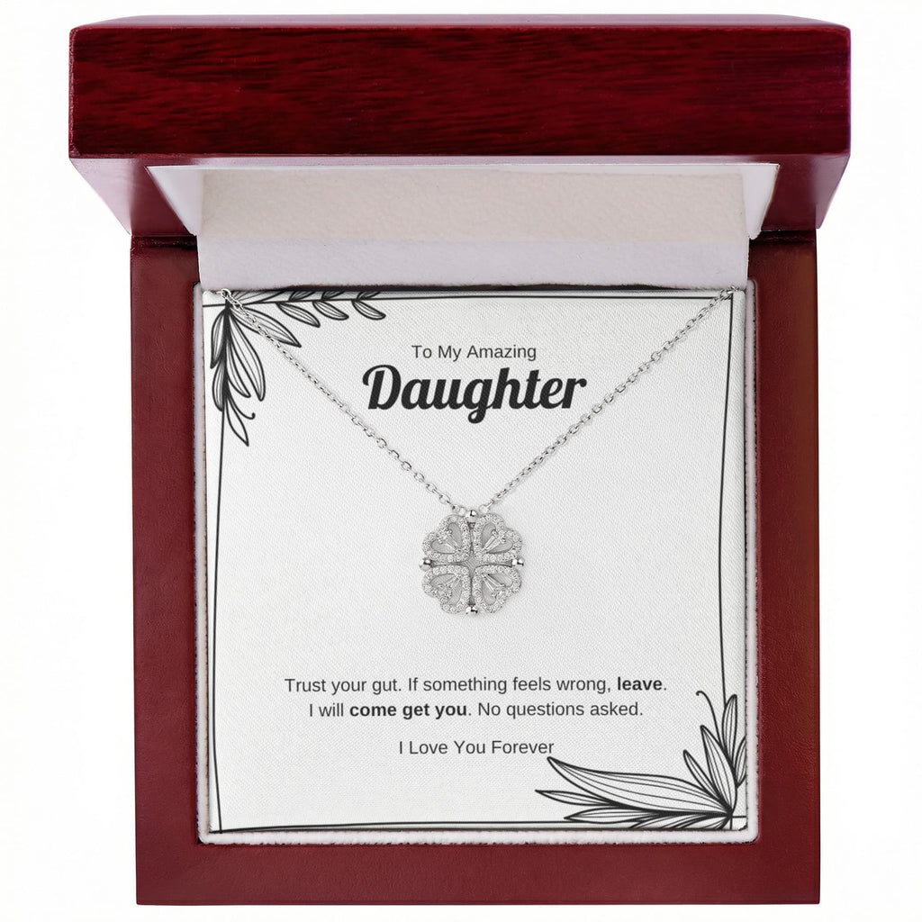 Trust Your Gut | Magnetic Hearts Necklace for Daughter