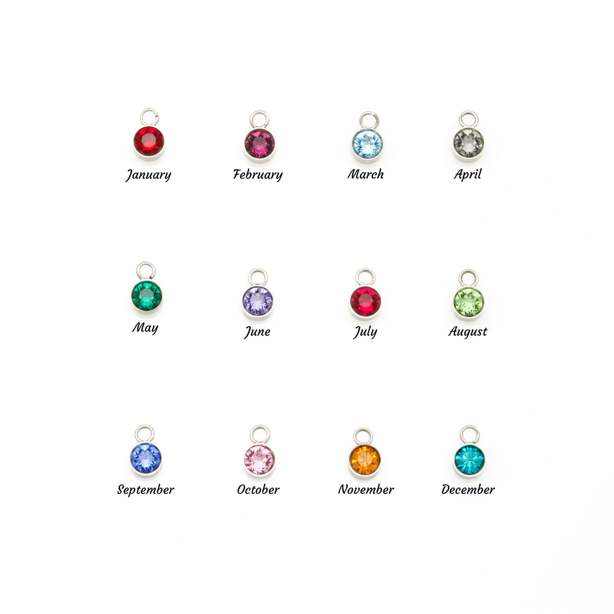 Carry You In My Heart | Custom Name Necklace with Birthstone for Daughter