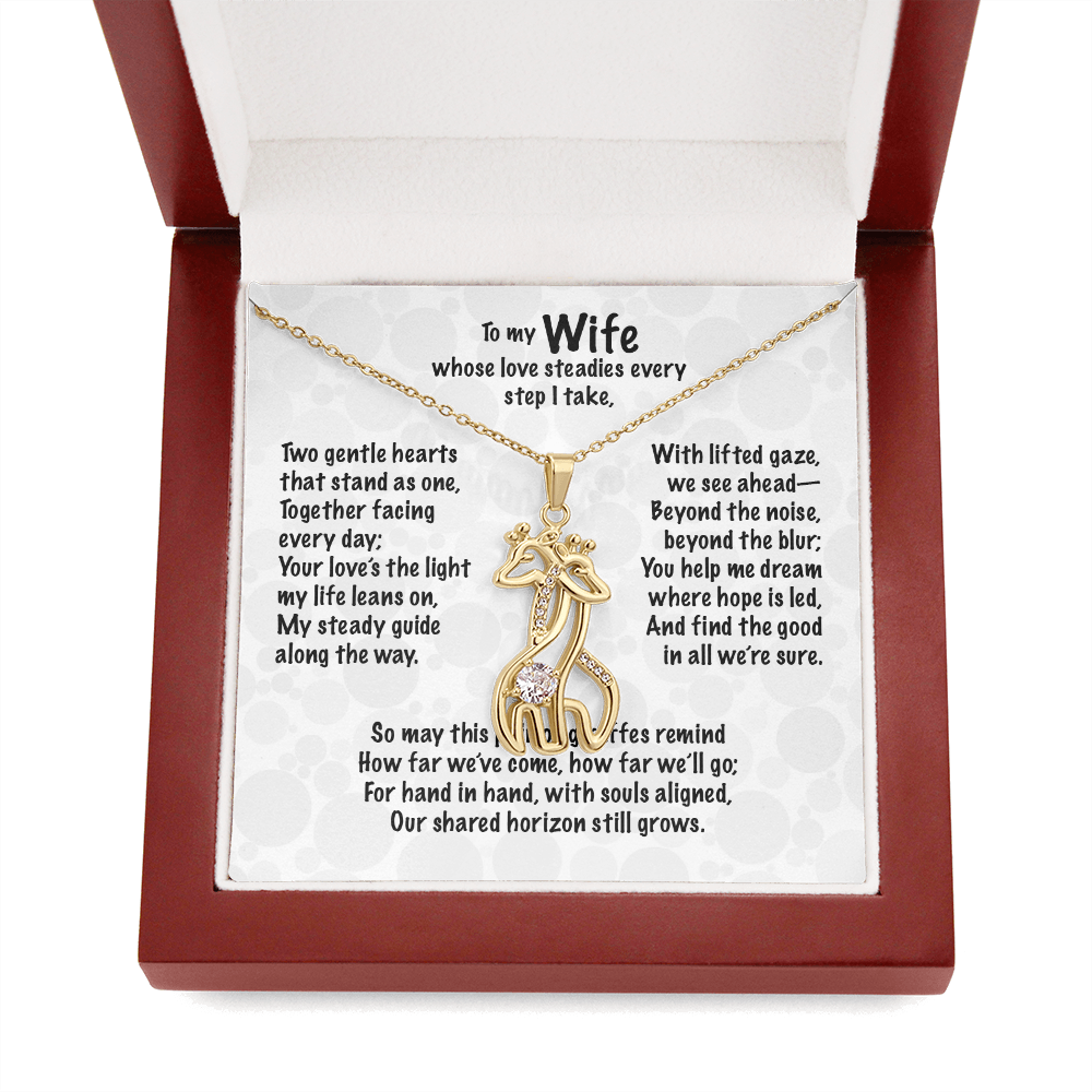 To my Wife, whose love steadies every step I take, . . . Giraffe Necklace