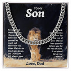 To My Son, This Old Lion Will Always Have Your Back, Love, Dad