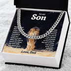 To My Son, This Old Lion Will Always Have Your Back, Love, Dad