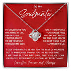To My Soulmate, I Want To Be Your Last Everything!