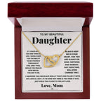 To My Beautiful Daughter, Just Hold This To Feel My Love