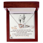 To My Wife, If I Were To Live My Life Again, I'd Find You Sooner