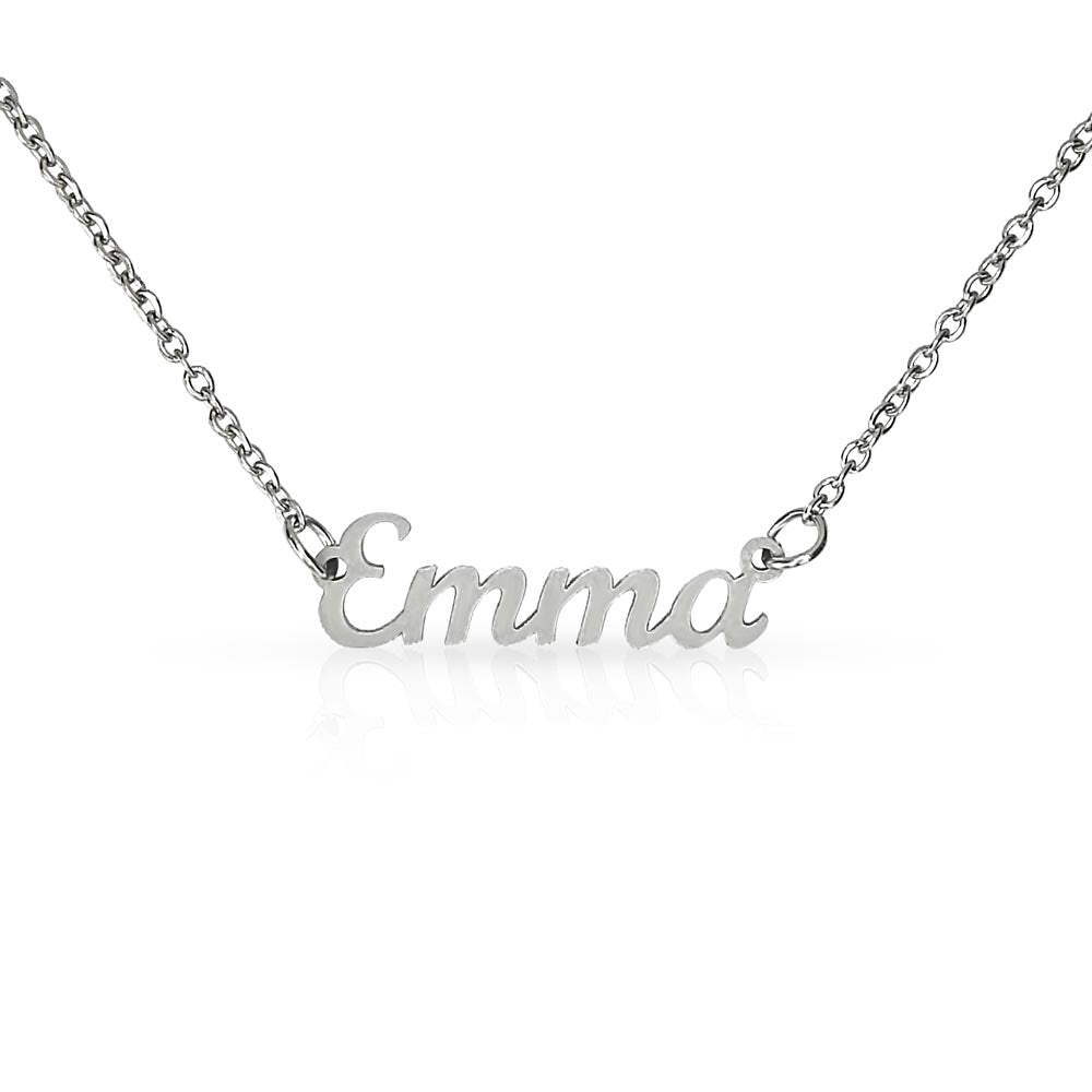 Always My Little Girl | Custom Name Necklace for Daughter