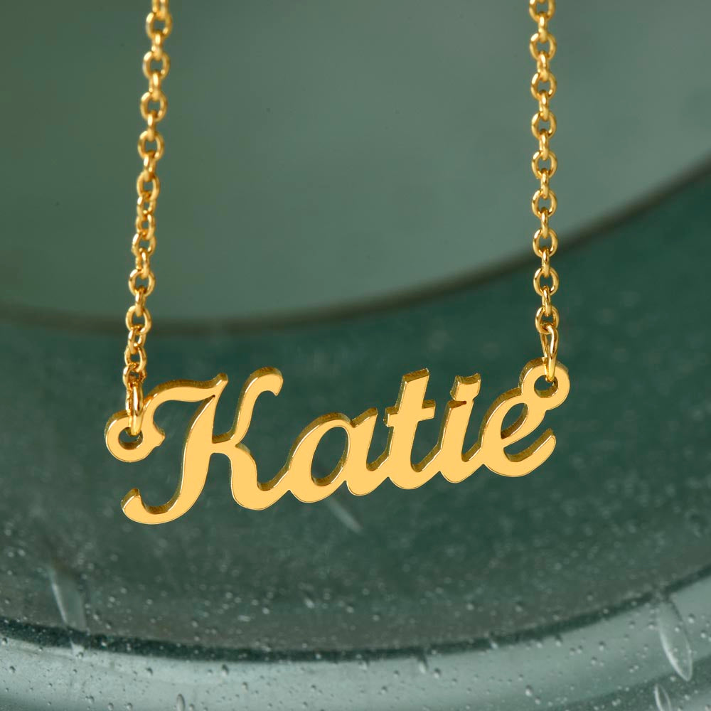 I Can Promise You Will Be Ready | Custom Name Necklace for Daughter