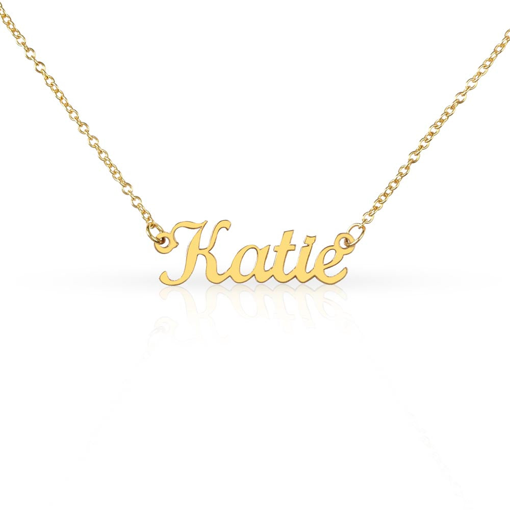 Wear Your Crown | Custom Name Necklace for Daughter