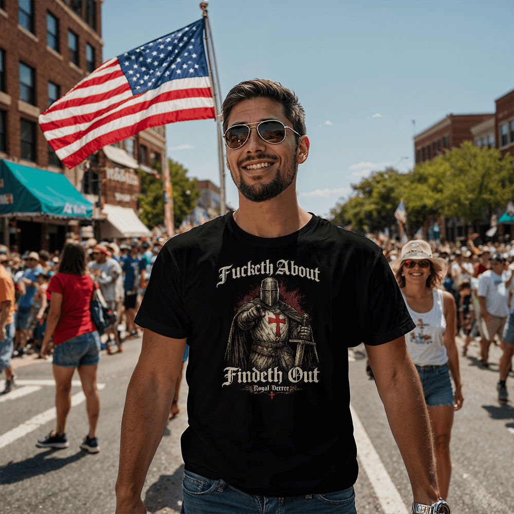 Fucketh About, Findeth Out Tee