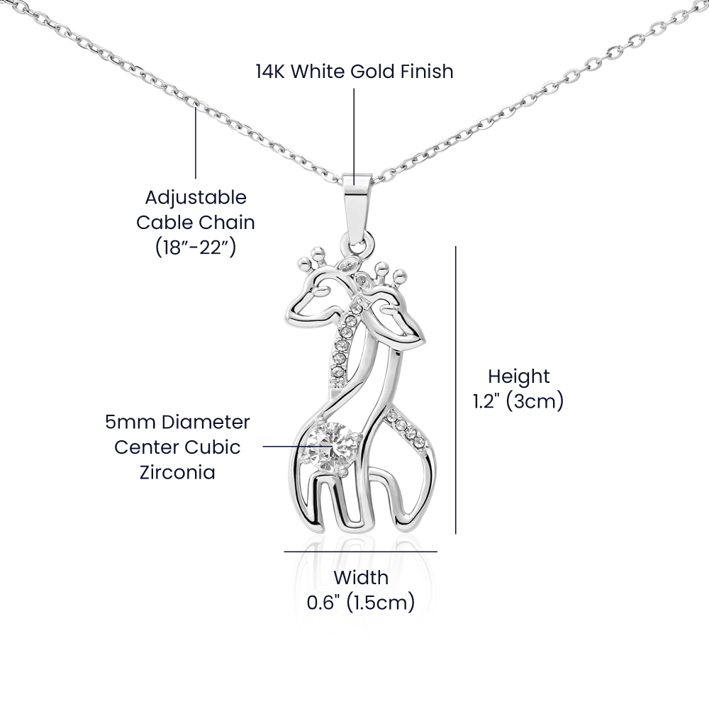To my Wife, whose love steadies every step I take, . . . Giraffe Necklace