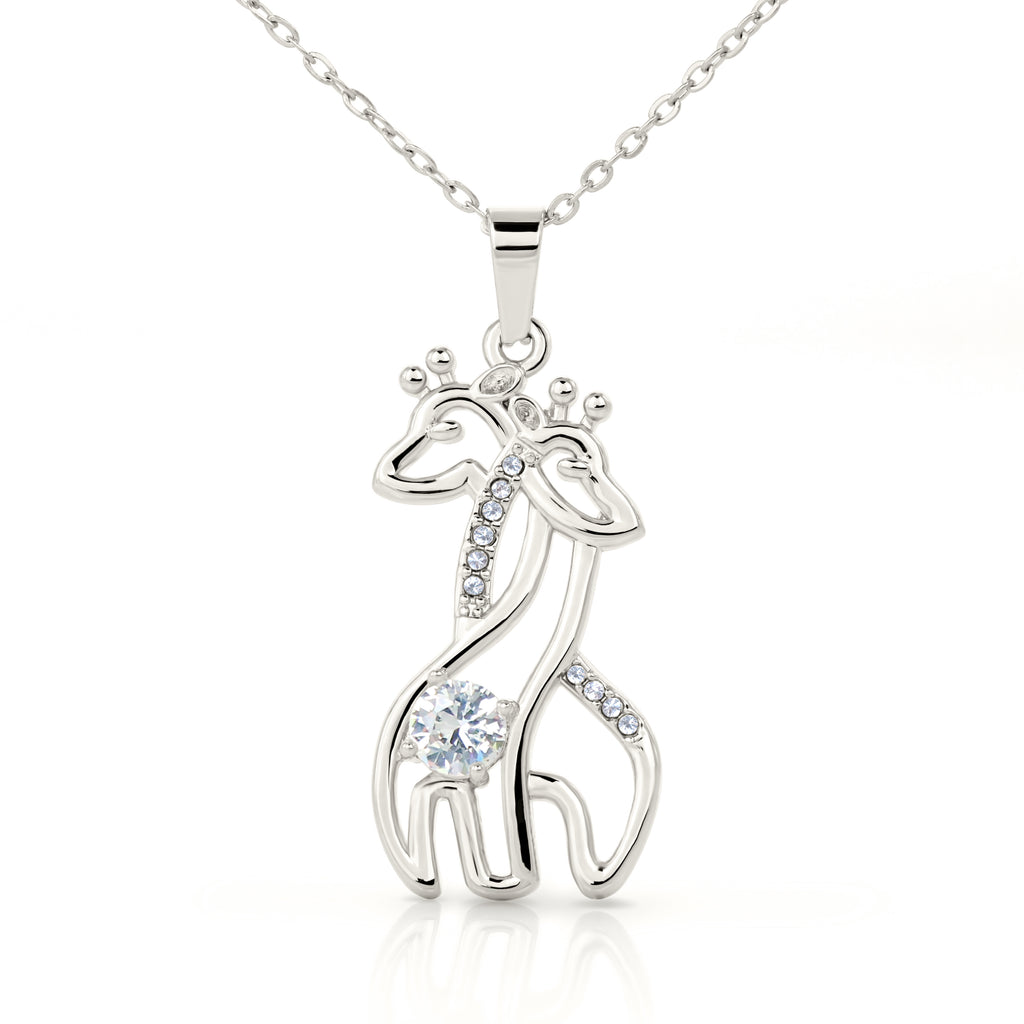 I Can Promise You Will Be Ready | Giraffe Necklace for Daughter