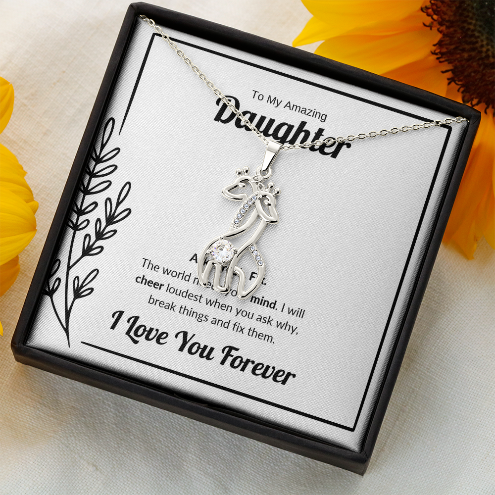 Ask Break Fix | Giraffe Necklace for Daughter