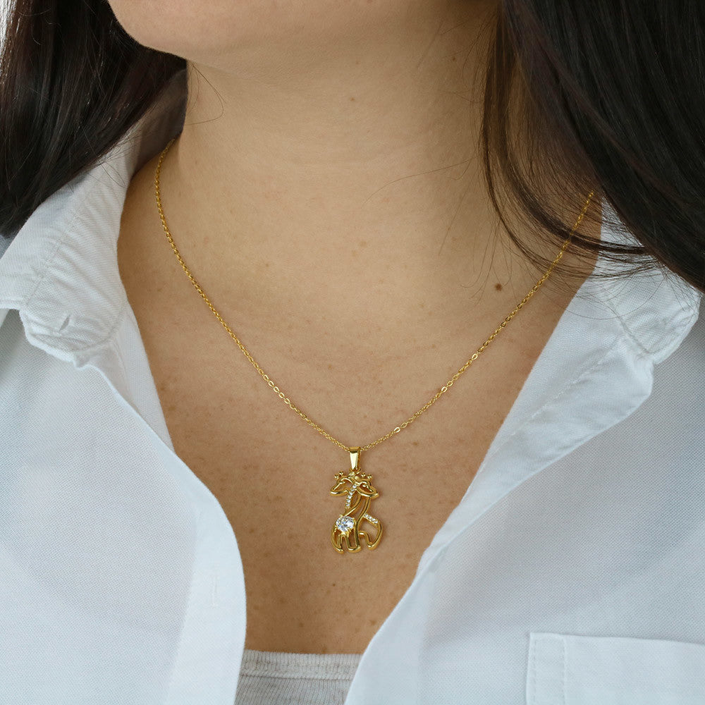 Wear Your Crown | Giraffe Necklace for Daughter