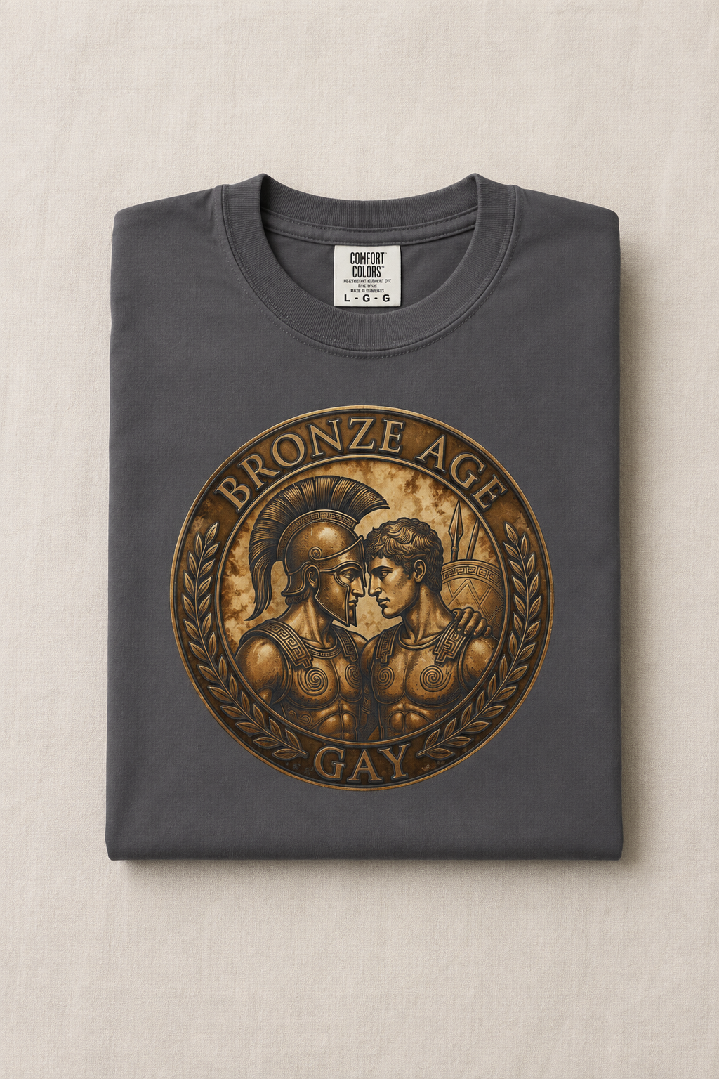 Bronze Age Gay Shirt - Graphite