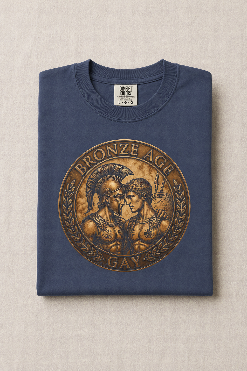 Bronze Age Gay Shirt - Midnight