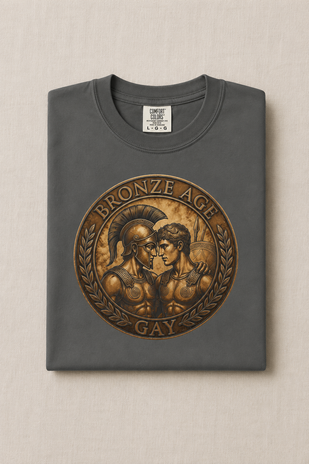 Bronze Age Gay Shirt - Pepper
