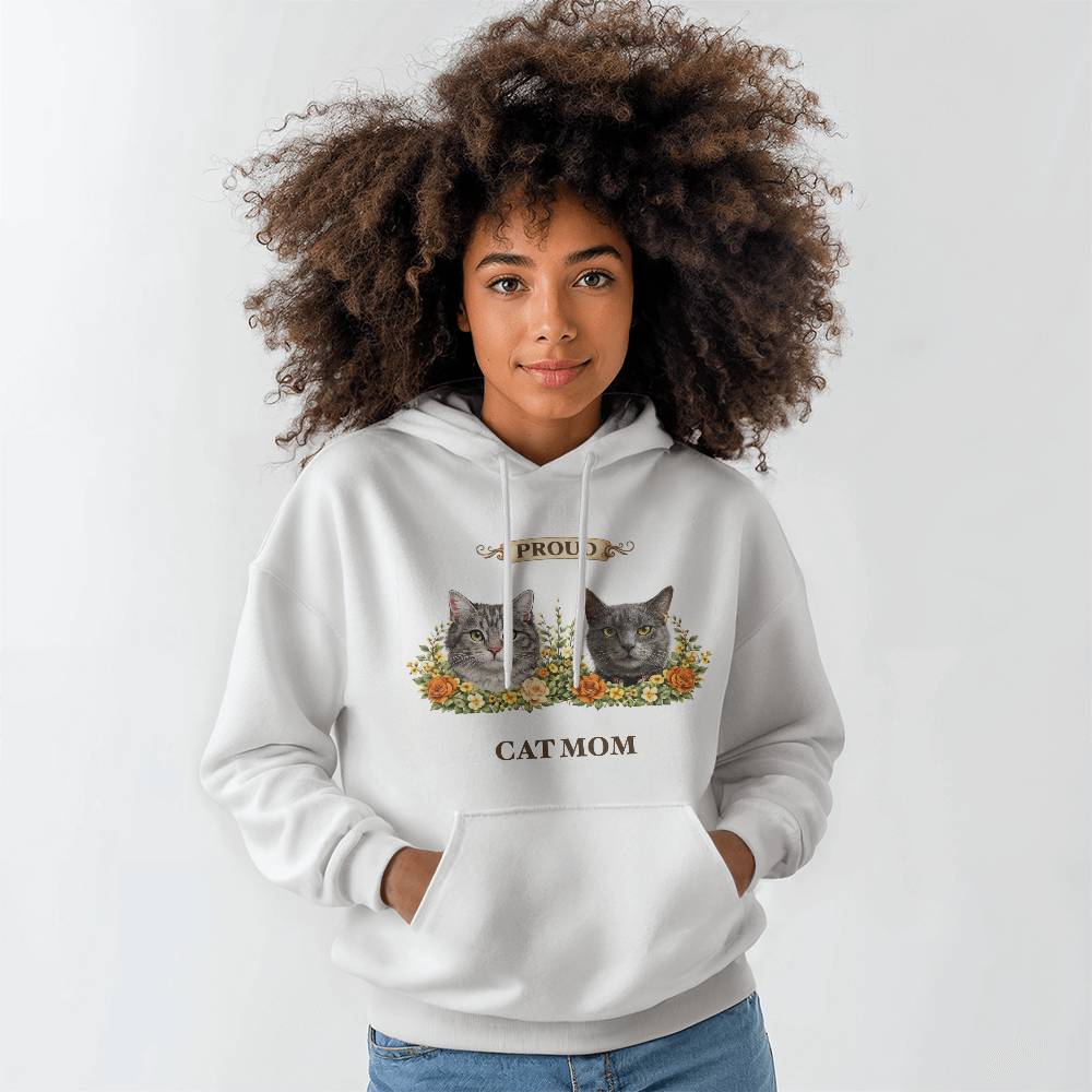 Proud Cat Mom Hoodie