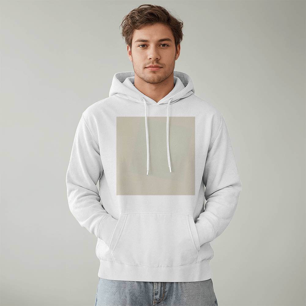 Suprematist Composition: White on White (1918) on a hoodie