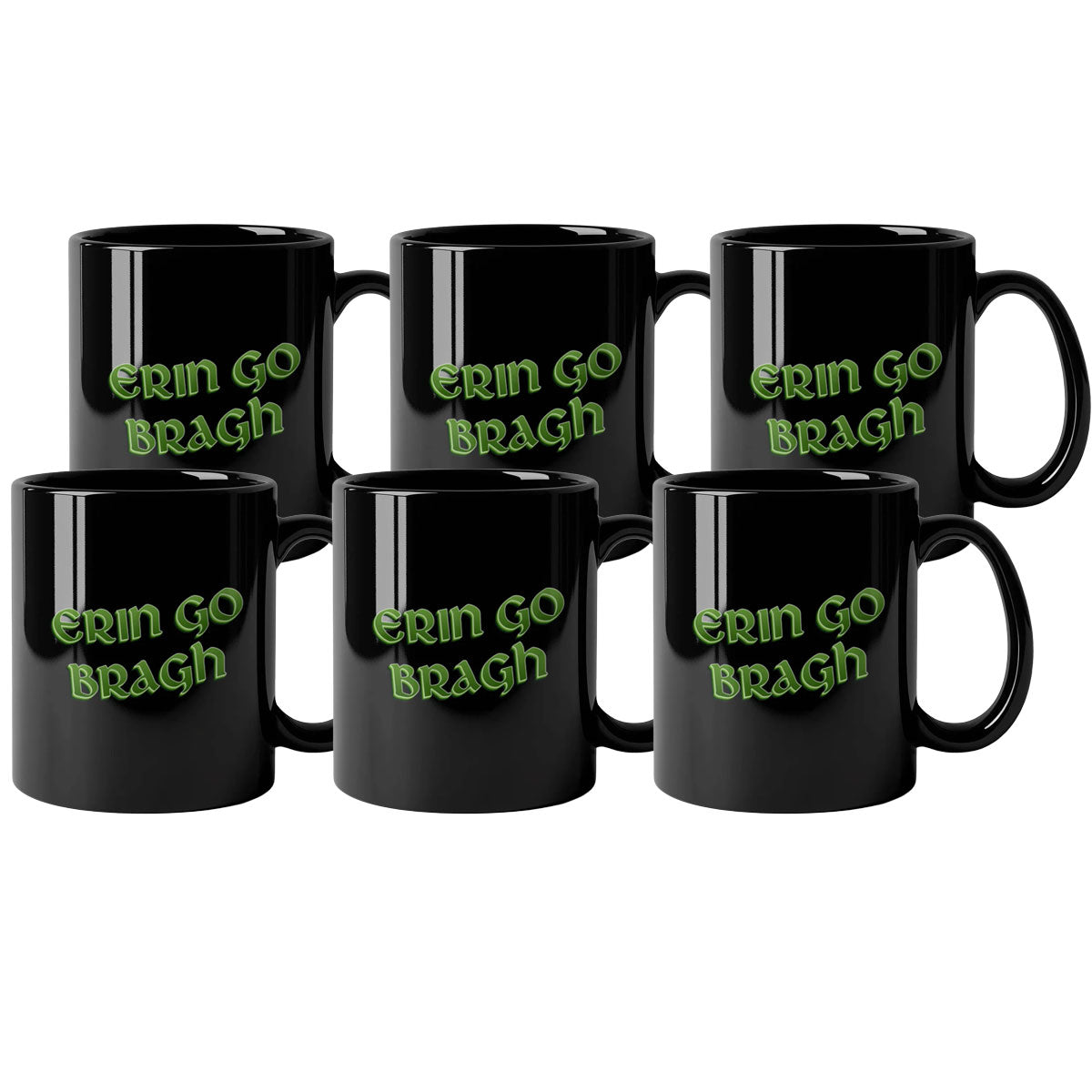 1/2 Dozen Erin Go Bragh Mugs