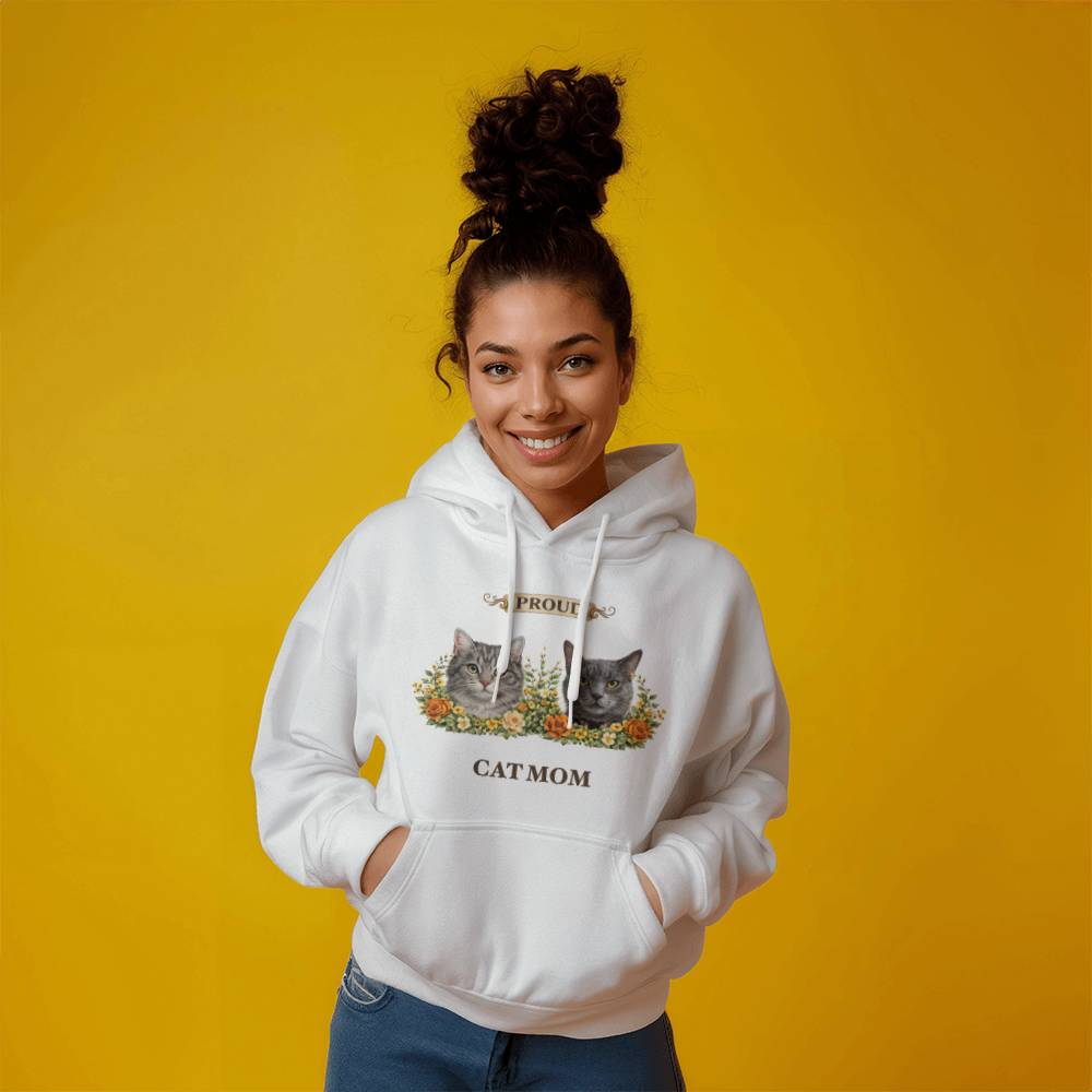 Proud Cat Mom Hoodie