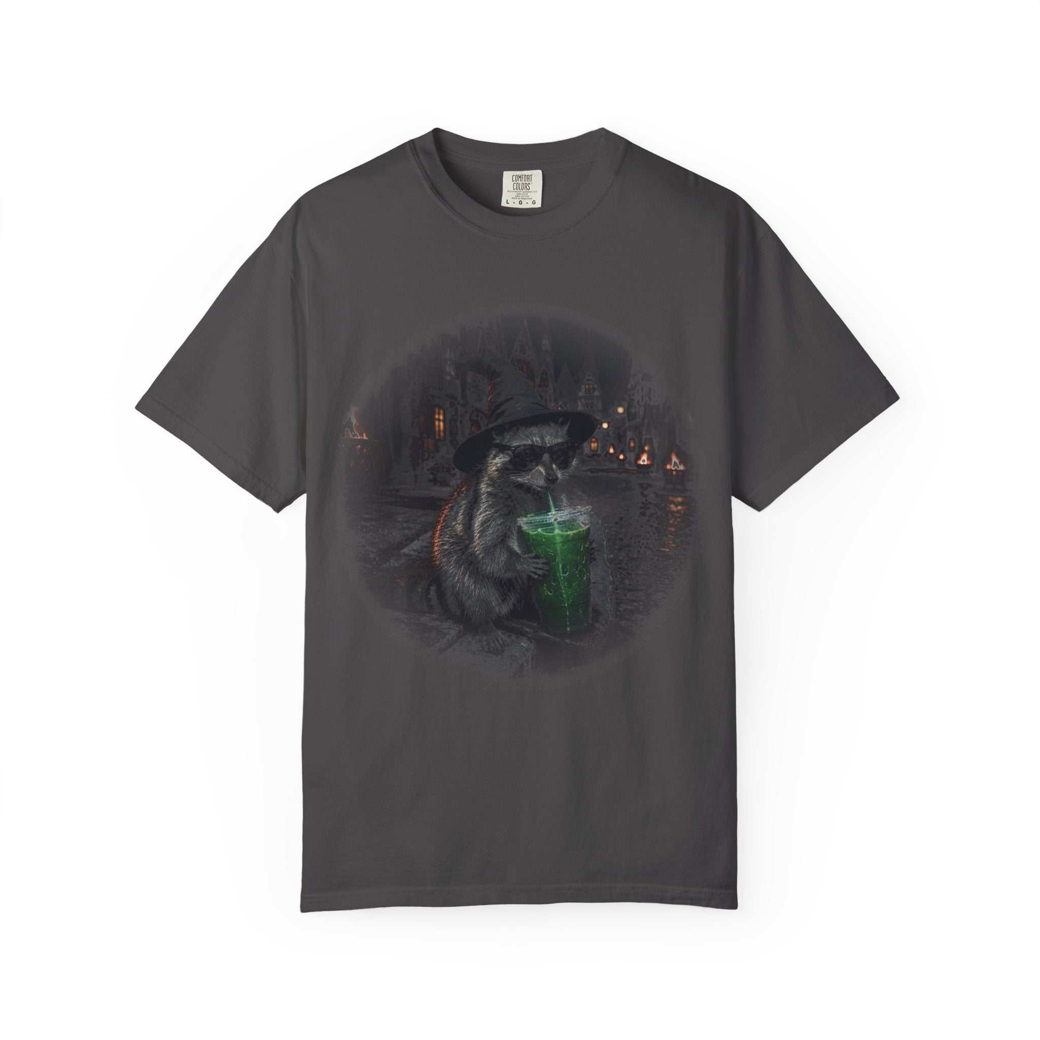 Witch Raccoon Halloween Shirt | Funny Raccoon Potion Tee