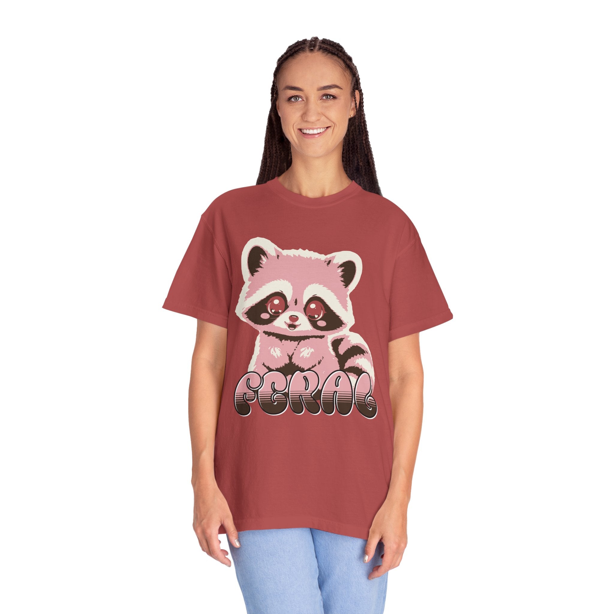 Feral Raccoon Shirt – Funny Chaotic Energy Tee